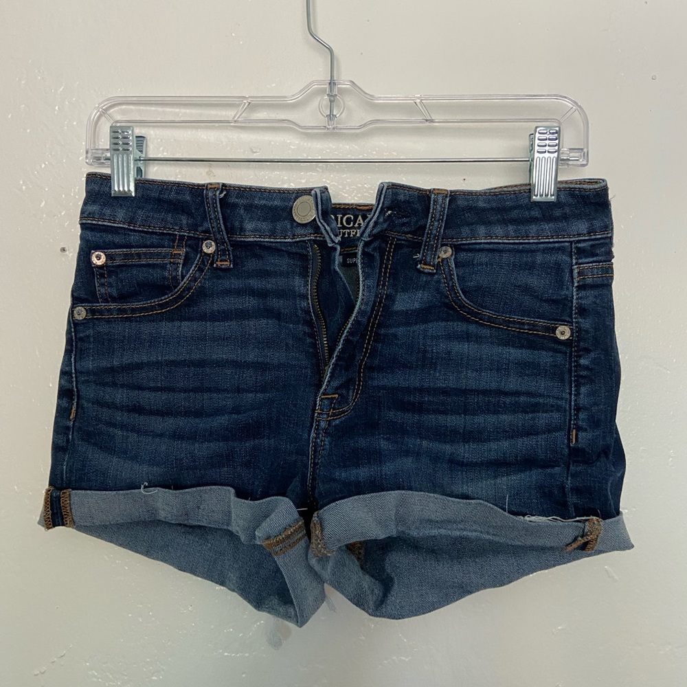 American Eagle Size 4 Super-stretch High Rise Shortie